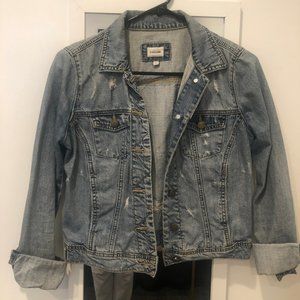 Distressed Denim Jacket